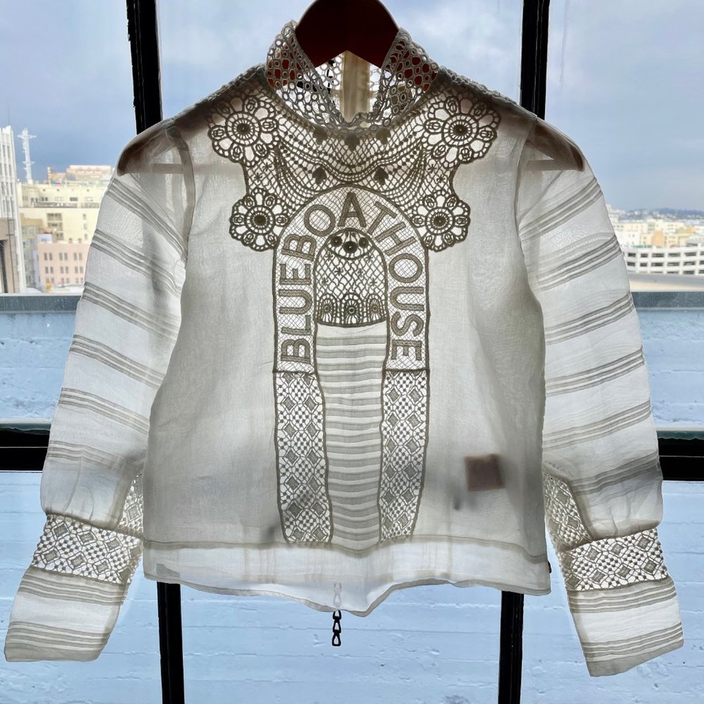 SCOTCH & SODA  Kids White Blouse  NWOT